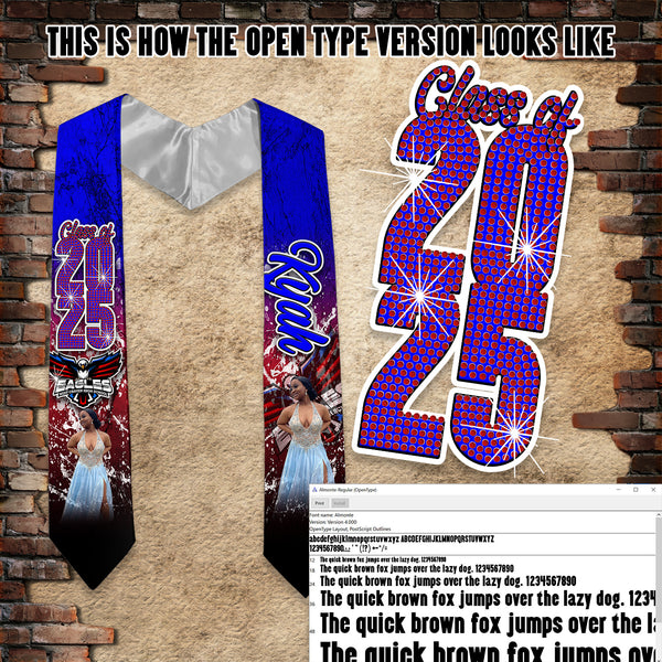 CLASS OF 2025 SS10 RHINESTONE DIGITAL FILE