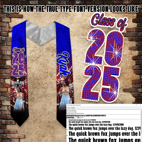 CLASS OF 2025 SS10 RHINESTONE DIGITAL FILE