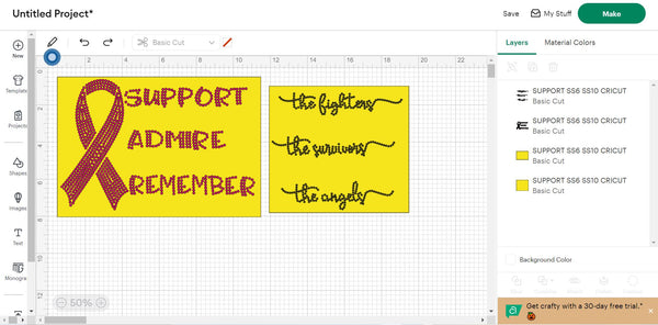 SUPPORT ADMIRE REMEMBER SS6 & SS10 RHINESTONE DIGITAL FILE