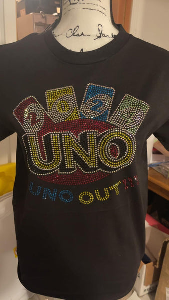 Class of 2024 Senior "We Out" UNO SS10 RHINESTONE DIGITAL FILE