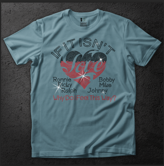 IF IT ISN'T LOVE NEW EDITION SS6 RHINESTONE DIGITAL FILE