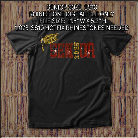 2025 SENIOR SS10 RHINESTONE DIGITAL FILE