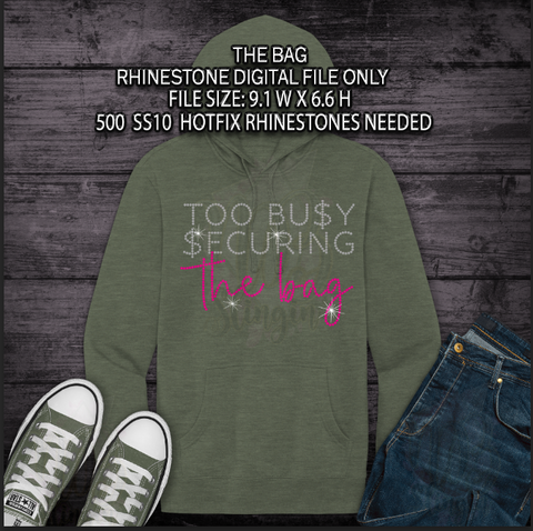 SECURING THE BAG SS10 RHINESTONE DIGITAL FILE