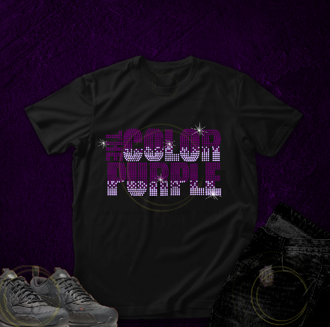 THE COLOR PURPLE OMBRE SS10 VERSION 2 RHINESTONE DIGITAL FILE