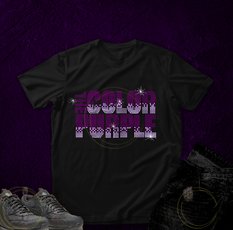 THE COLOR PURPLE OMBRE SS10 VERSION 2 RHINESTONE DIGITAL FILE