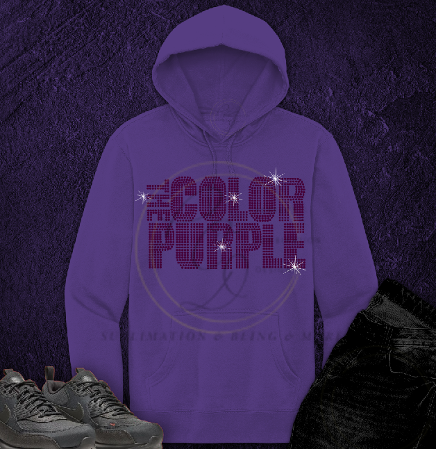 THE COLOR PURPLE SS10 VERSION 1 RHINESTONE DIGITAL FILE