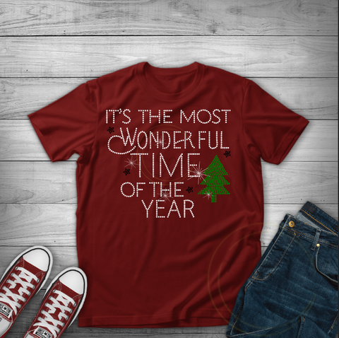 MOST WONDERFUL TIME OF THE YEAR SS10 RHINESTONE DIGITAL FILE