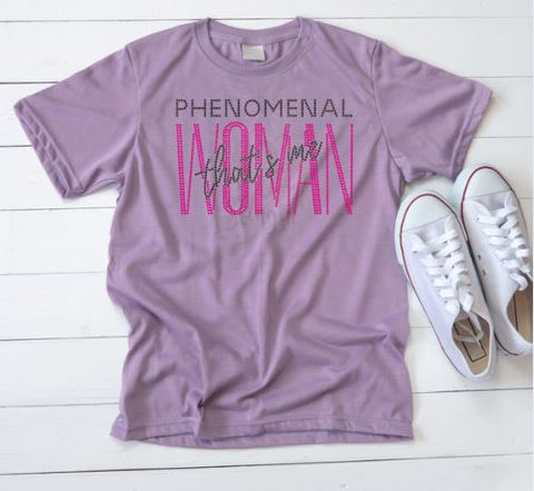 Phenomenal Woman Rhinestone Digital File SS10