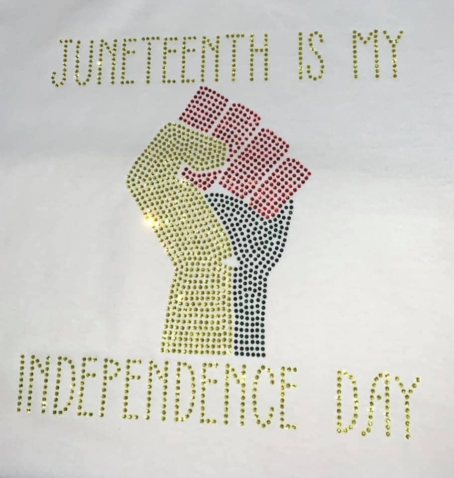 JUNETEENTH RHINESTONE DIGITAL FILE