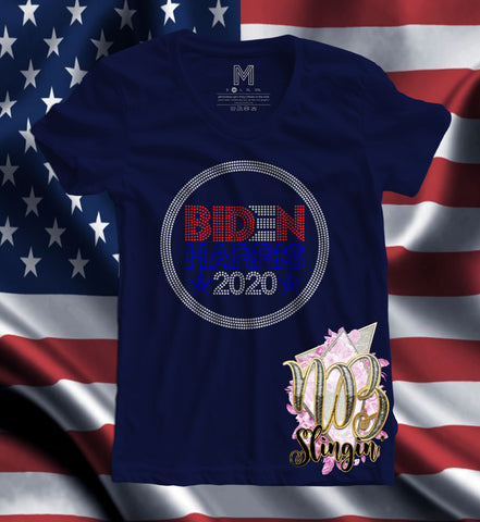 BIDEN HARRIS RHINESTONE DIGITAL FILE