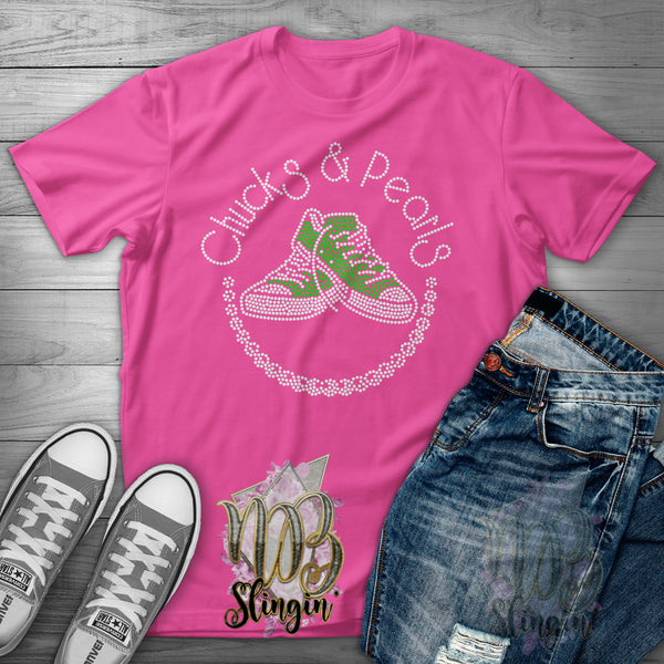Pre-Cut Rhinestone Template