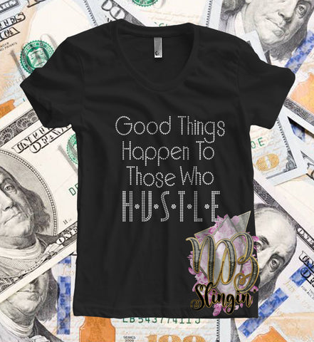 GOOD THINGS HAPPEN RHINESTONE DIGITAL FILE