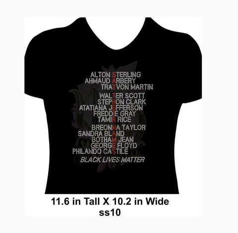 SAY THEIR NAMES-BLM RHINESTONE DIGITAL FILE
