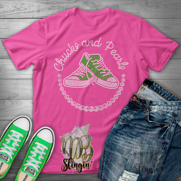 Pre-Cut Rhinestone Template