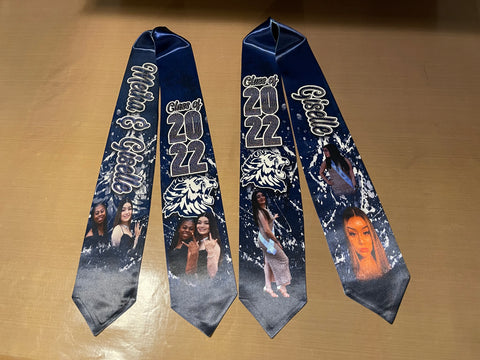 Graduation Stole with SS10 Hotfix Rhinestone Starter kit