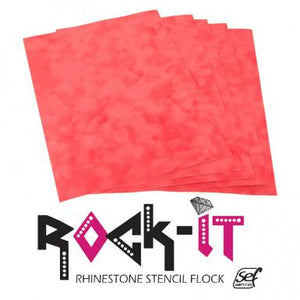 Rhinestone Template Flock